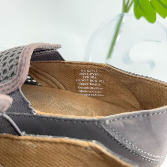 OluKai Women's Pehuea Shoe Size 7.5 Slip On Loafer Flats Gray Mesh Convertible - Picture 10 of 12